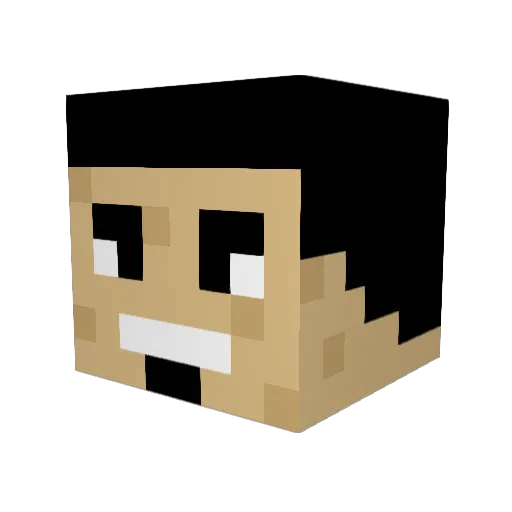 _Koz__ Minecraft avatar head, 3D render