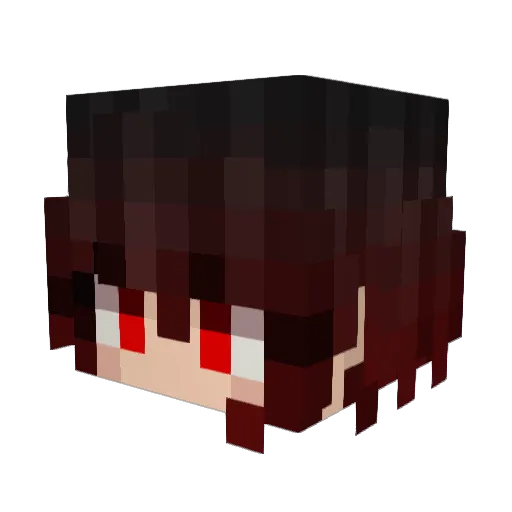 _KrEsHDiE_ Minecraft avatar head, 3D render
