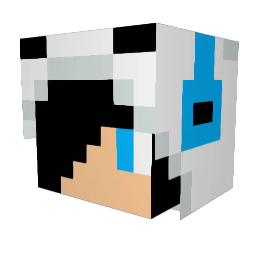 _KrIgIrI_ Minecraft avatar head, 3D render