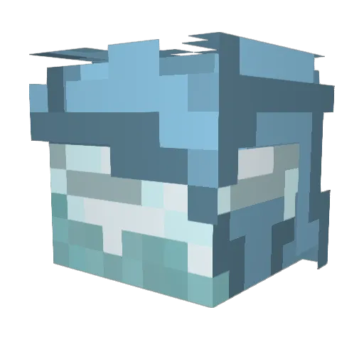 _Krekir_ Minecraft avatar head, 3D render