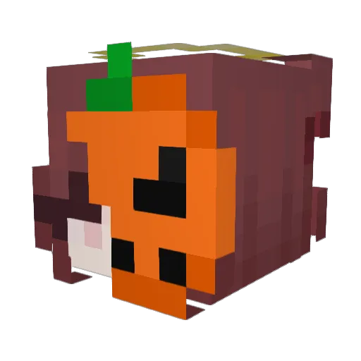 _Kril_ Minecraft avatar head, 3D render