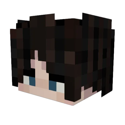 _Krox__ Minecraft avatar head, 3D render