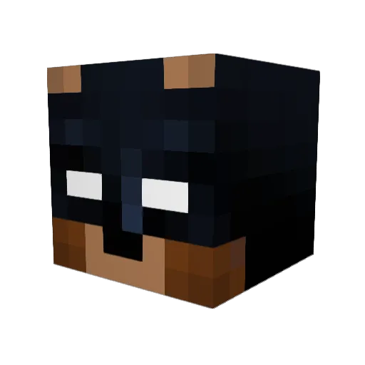 _Kumason Minecraft avatar head, 3D render