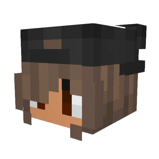 _Kyla_ Minecraft avatar head, 3D render