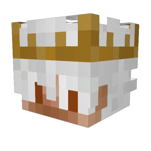 _KyosKe_ Minecraft avatar head, 3D render