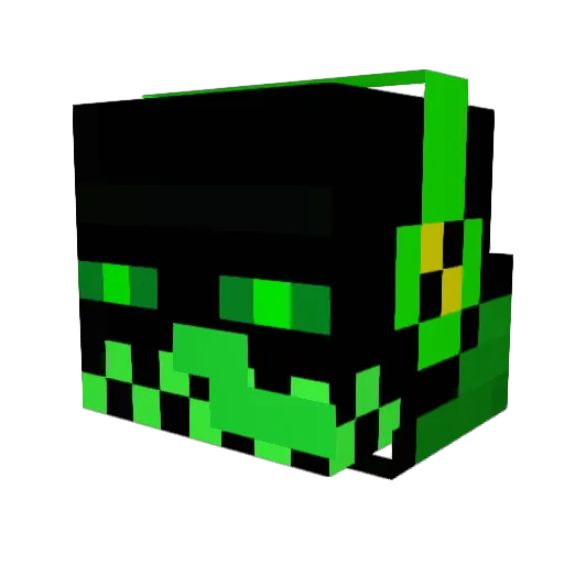 _Kyriakos_ Minecraft avatar head, 3D render
