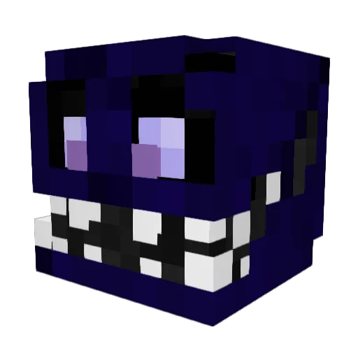 _LAF_ Minecraft avatar head, 3D render
