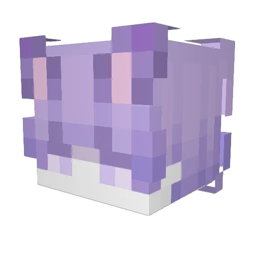 _LISI4STY_LIS3K_ Minecraft avatar head, 3D render