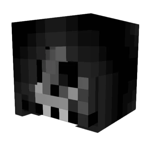 _LKT__ Minecraft avatar head, 3D render