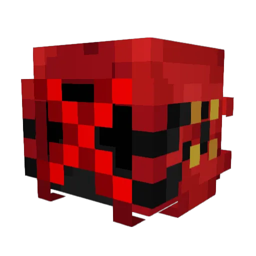 _LZSKH_ Minecraft avatar head, 3D render