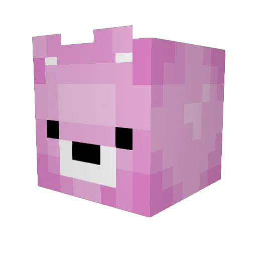 _Labi_ Minecraft avatar head, 3D render