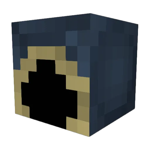 _Laguna Minecraft avatar head, 3D render