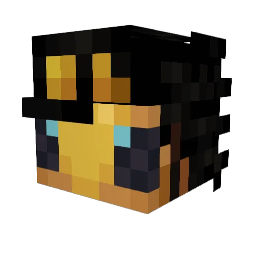 _Lamb_ Minecraft avatar head, 3D render