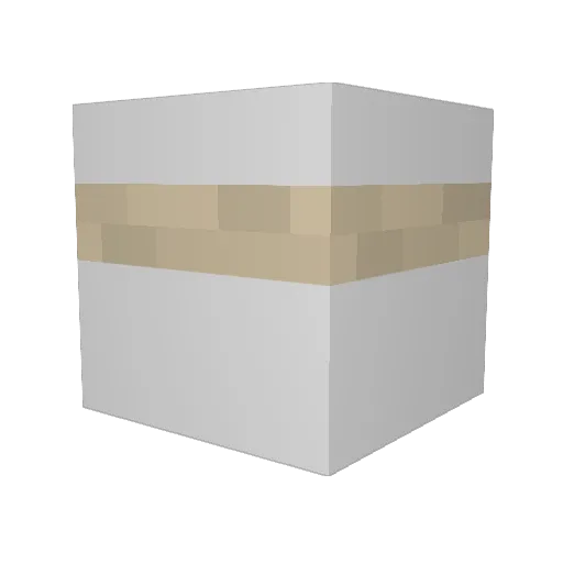 _Landysh_ Minecraft avatar head, 3D render