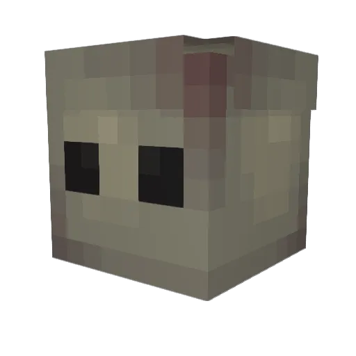 _Lauris_ Minecraft avatar head, 3D render