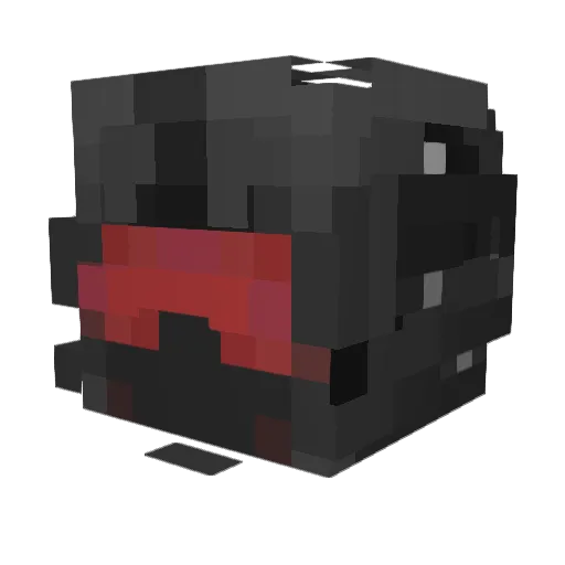 _Lawed_ Minecraft avatar head, 3D render