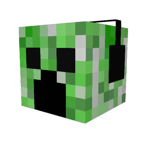 _LeoTheMiner_ Minecraft avatar head, 3D render