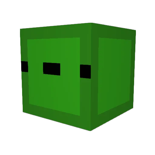 _Liton Minecraft avatar head, 3D render