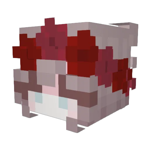 _LittleLex_ Minecraft avatar head, 3D render