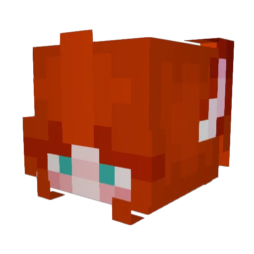 _Little_Akumu_ Minecraft avatar head, 3D render