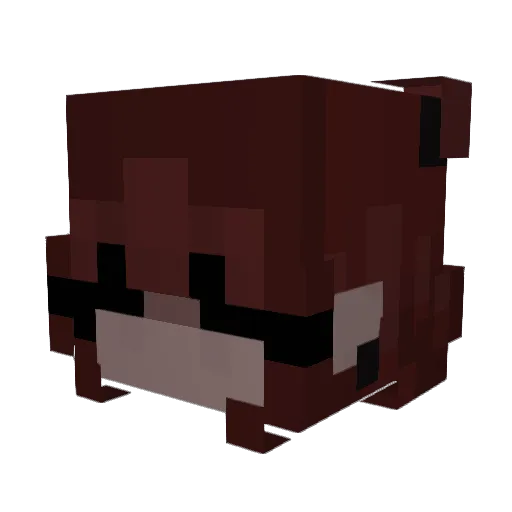 _Little_Mag_ Minecraft avatar head, 3D render