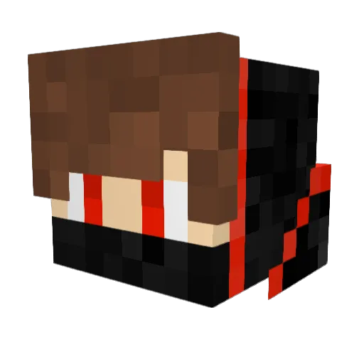 _LoLo_91 Minecraft avatar head, 3D render