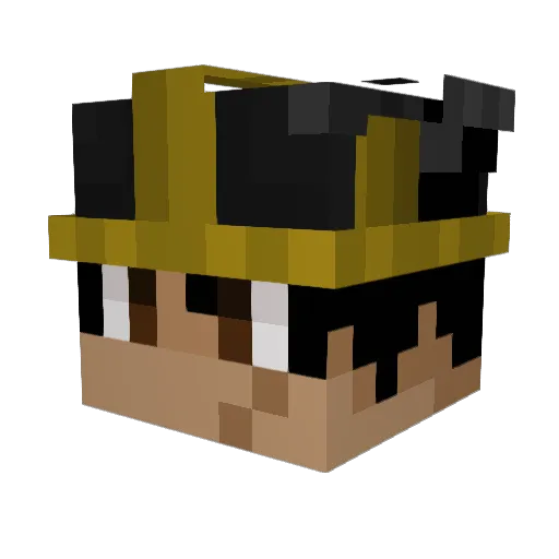 _LogiaS_ Minecraft avatar head, 3D render