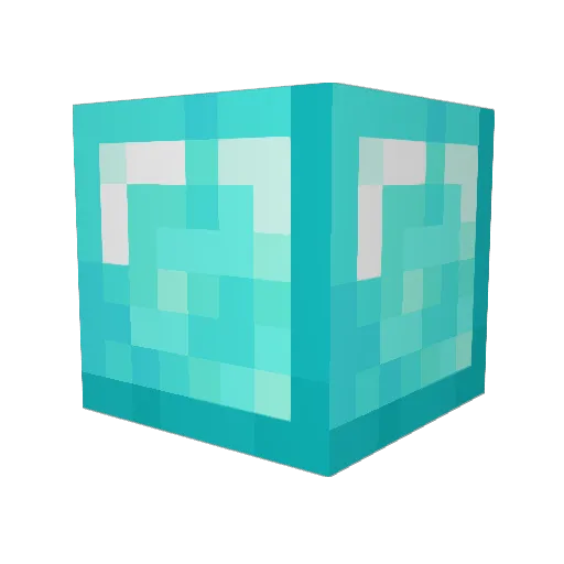 _Lolleo_ Minecraft avatar head, 3D render