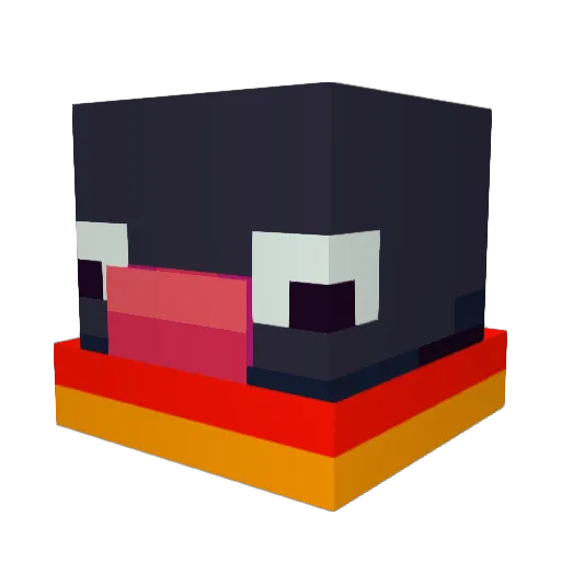 _LordKatler_ Minecraft avatar head, 3D render