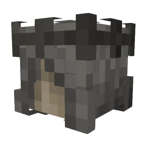 _Lord_Bunger_ Minecraft avatar head, 3D render