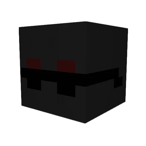 _Lordyy_ Minecraft avatar head, 3D render