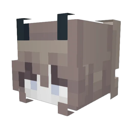 _Lorelaii_ Minecraft avatar head, 3D render