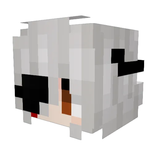 _Lucifers_ Minecraft avatar head, 3D render