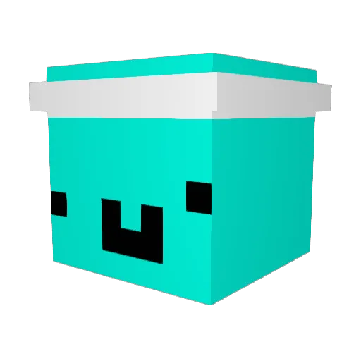_Ludoo_ Minecraft avatar head, 3D render