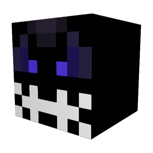 _LukasBanditas_ Minecraft avatar head, 3D render