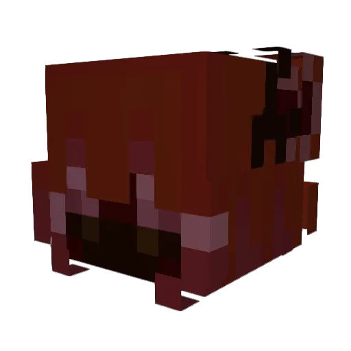_Luxari_ Minecraft avatar head, 3D render