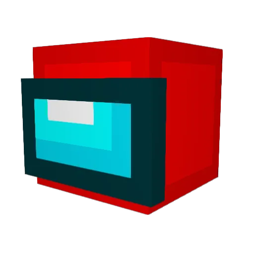 _M1T0_ Minecraft avatar head, 3D render