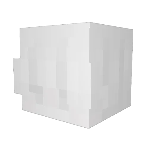 _MAKSTICH_ Minecraft avatar head, 3D render