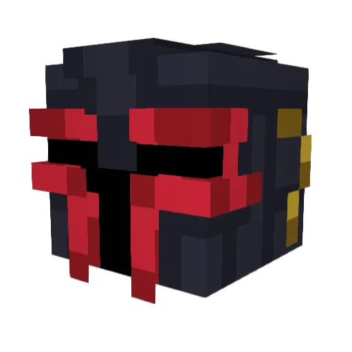 _MCflo_ Minecraft avatar head, 3D render