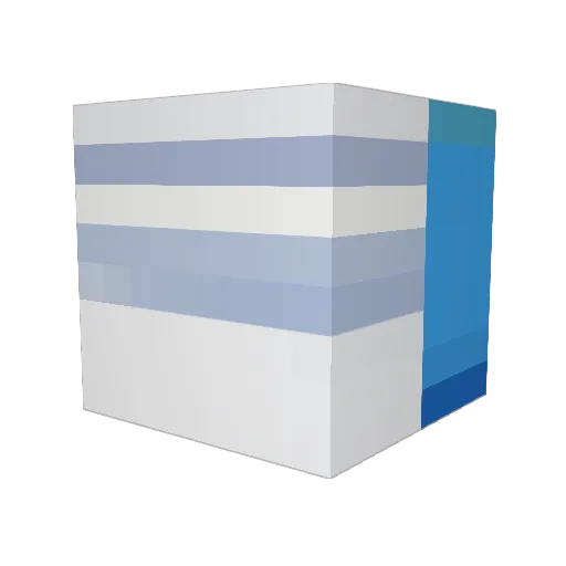 _MK2 Minecraft avatar head, 3D render