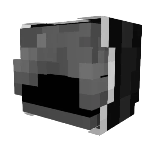 _MR_PEANUT Minecraft avatar head, 3D render