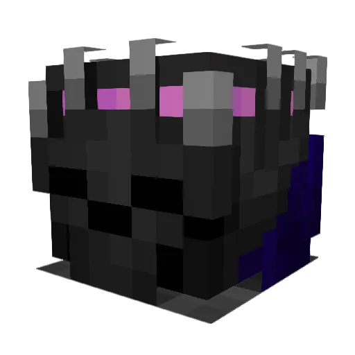 _M_L_H_ Minecraft avatar head, 3D render