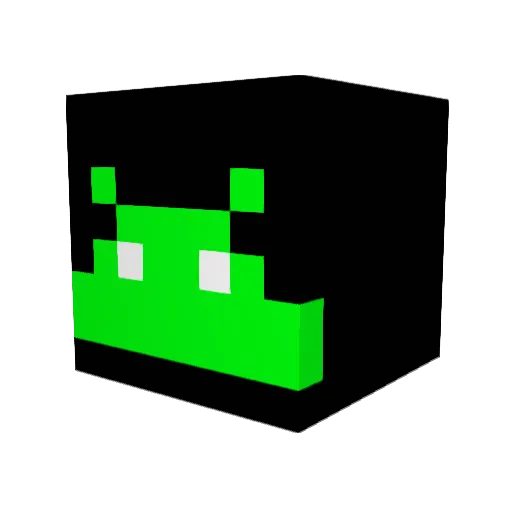 _MaBBa_ Minecraft avatar head, 3D render
