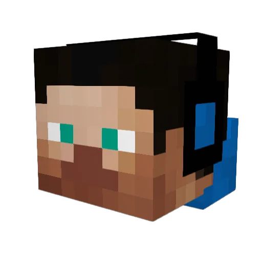 _MaTaNgA_ Minecraft avatar head, 3D render