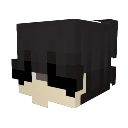 _Mac3r0_X Minecraft avatar head, 3D render
