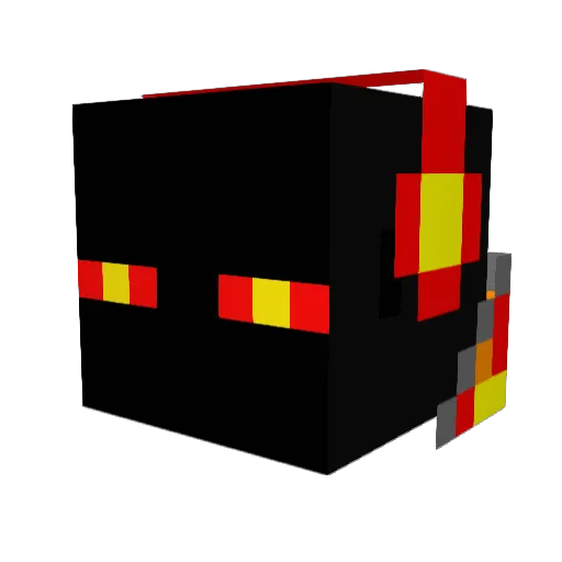 _MacDaddy_11 Minecraft avatar head, 3D render