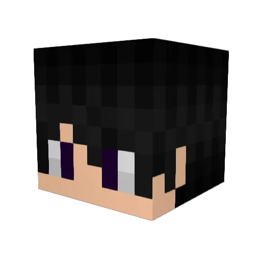 _Mafia_11 Minecraft avatar head, 3D render