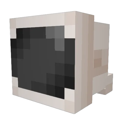 _MagicV Minecraft avatar head, 3D render