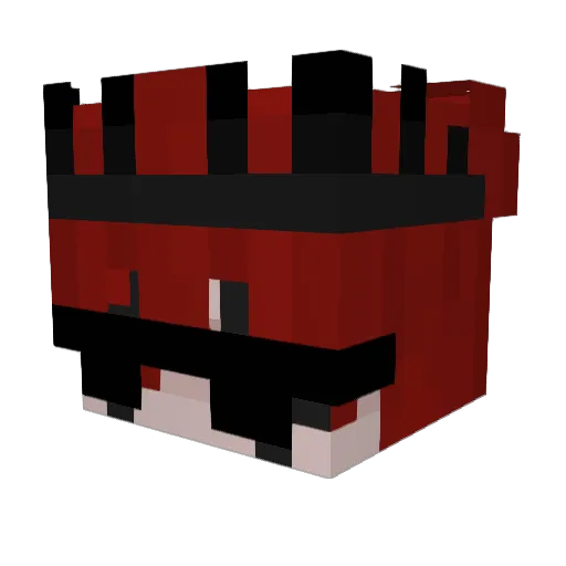 _Magistr Minecraft avatar head, 3D render