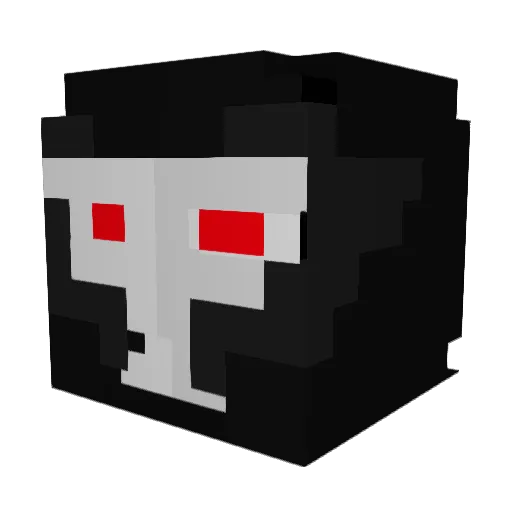 _Magz_ Minecraft avatar head, 3D render